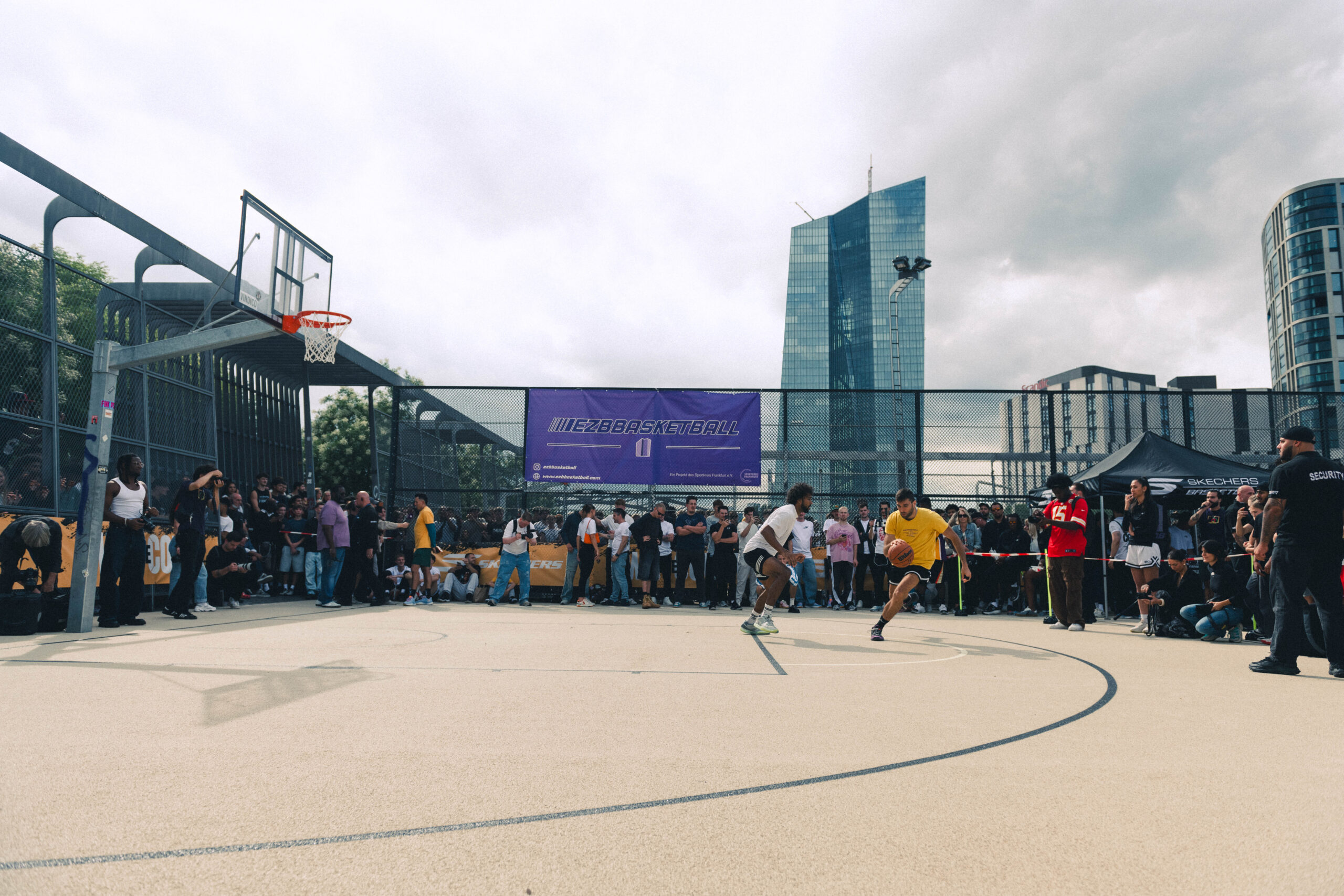 Streetball-Court in Frankfurt