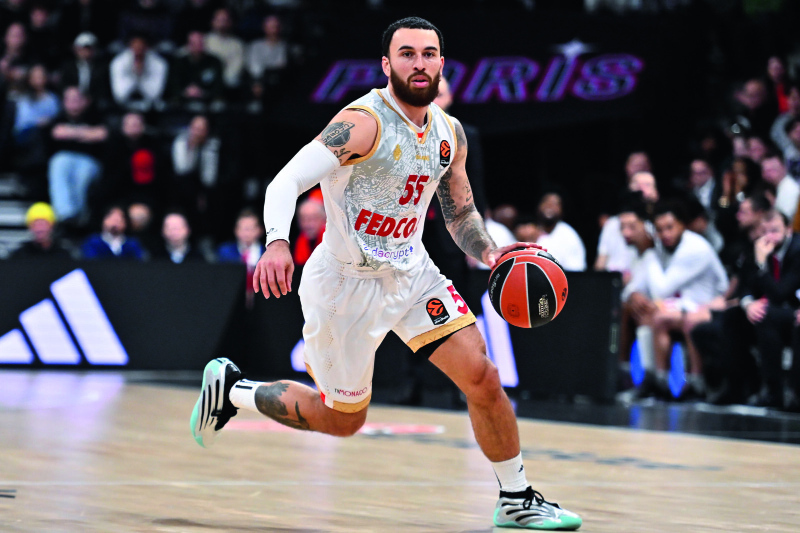 BASKET : Paris Basket vs AS Monaco - Euroleague - 15/01/2026