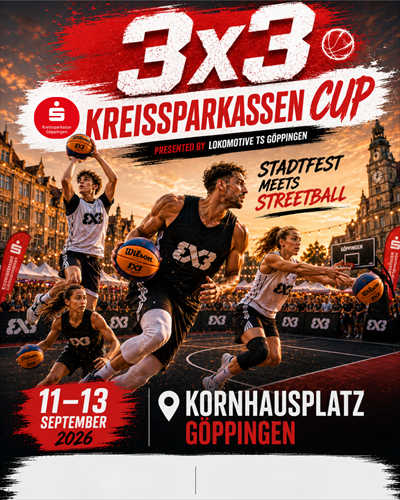 3×3 Kreissparkassen Cup 2026 @ Stadtfest Göppingen