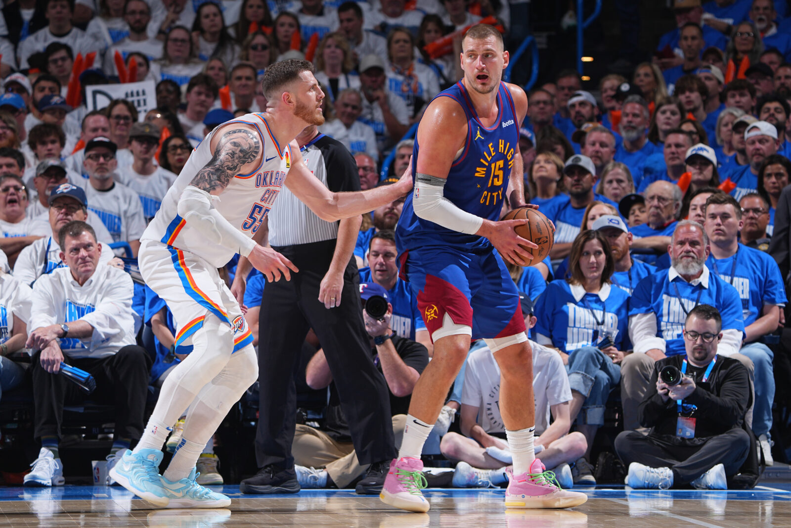 2025 NBA Playoffs - Denver Nuggets v Oklahoma City Thunder - Game Five