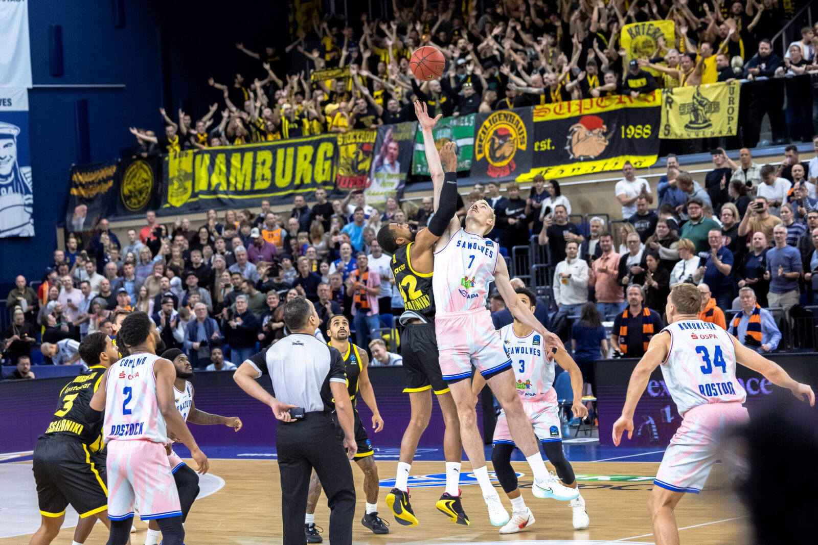 Rostock Seawolves vs. Aris Thessaloniki, Basketball, BKT EuroCup, Spielzeit 2026/2027, 20.10.2026